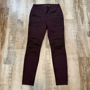 Carhartt Force Fitted Women’s Mid weight Utility Legging Sz S Tall Reddish Brown